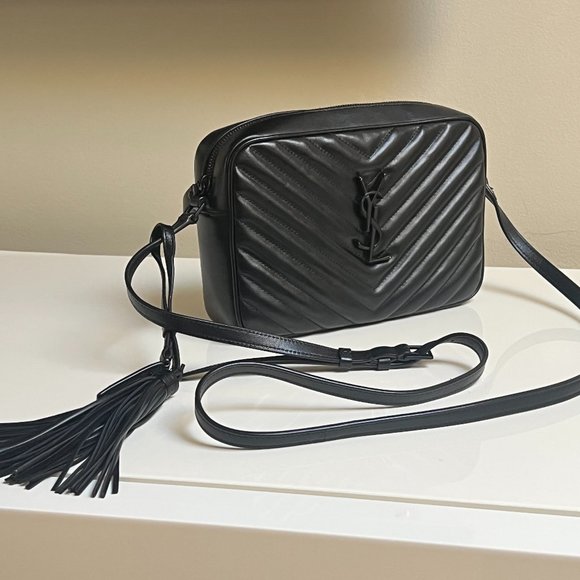 Saint Laurent Handbags - Saint Laurent Lou Matelassé Leather Camera Bag
